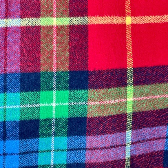 Abercrombie & Fitch 100% Cotton Plaid Button Down Men’s L | Flannel Muscle Fit - Picture 8 of 13